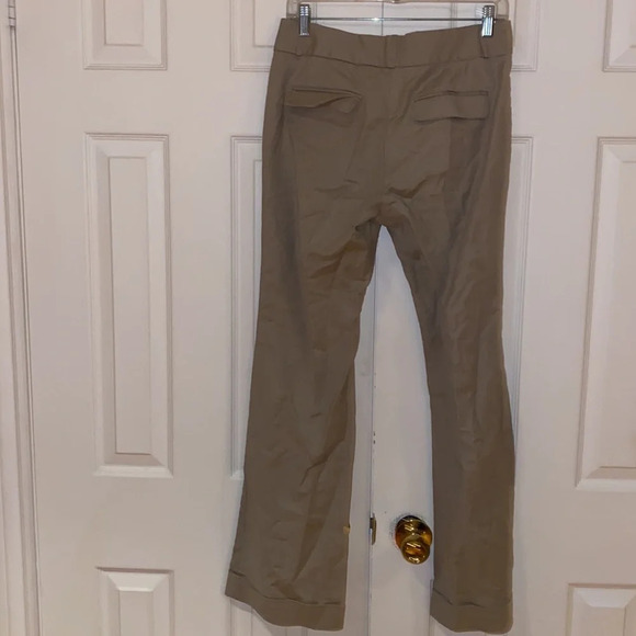 BANANA REPUBLIC  Martin Fit Beige Cotton Trousers Sz 6 - Picture 6 of 17
